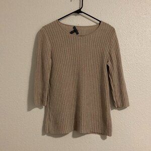 Eileen Fisher Merino Wool Textured Top XS